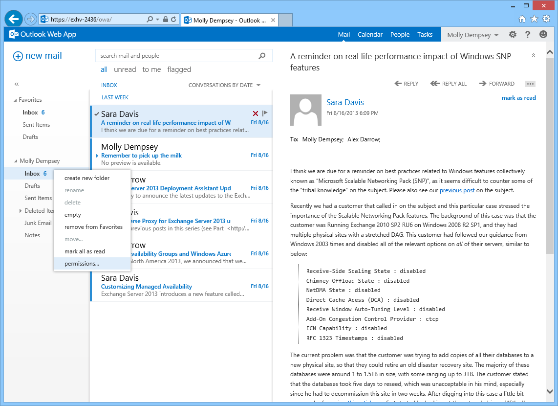Seach For Folder In Outlook Web App Mac